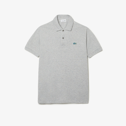 Men's Classic Fit Speckled Print Cotton Piqué Polo