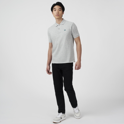 Men's Classic Fit Speckled Print Cotton Piqué Polo
