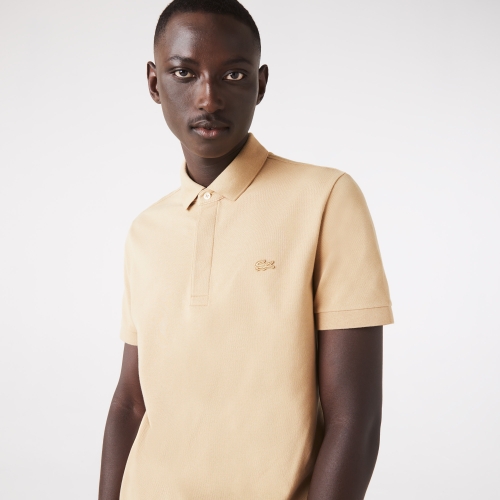 Smart Paris Stretch Cotton Pique Polo Shirt