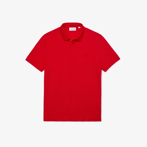 Smart Paris Stretch Cotton Pique Polo Shirt