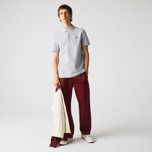 Smart Paris Stretch Cotton Pique Polo Shirt