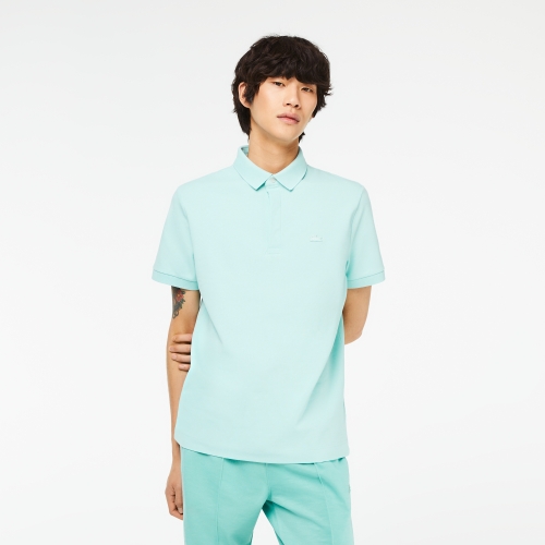 Smart Paris Stretch Cotton Pique Polo Shirt