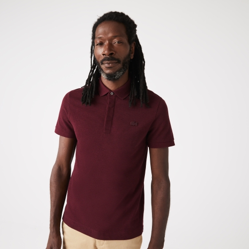 Smart Paris Stretch Cotton Pique Polo Shirt