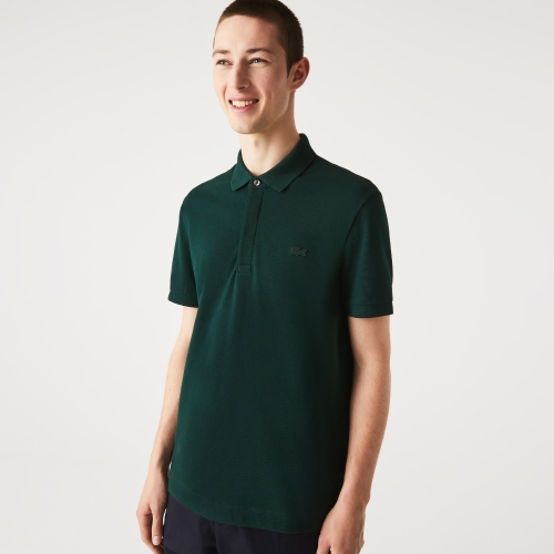 Smart Paris Stretch Cotton Pique Polo Shirt