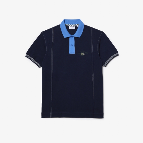 Men's Lacoste Two Tone Organic Cotton Polo Shirt