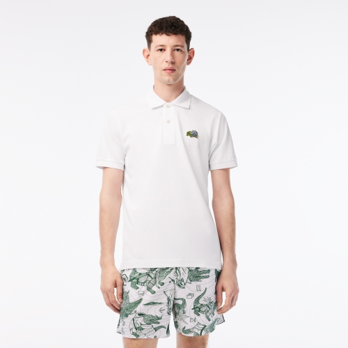 Men's Lacoste x Netflix Organic Cotton Polo Shirt