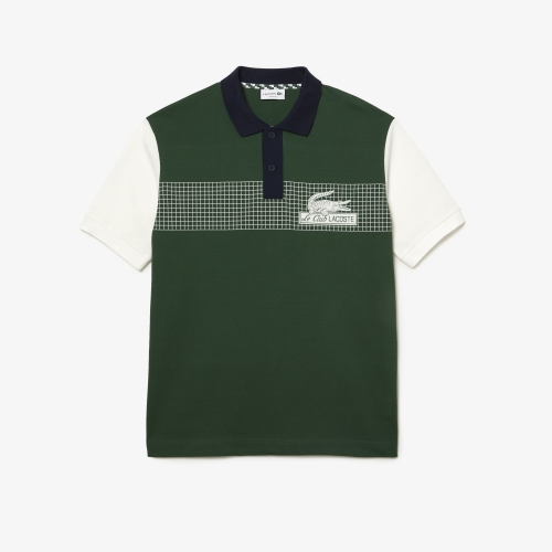 Men's Lacoste Loose Fit Organic Cotton Polo Shirt