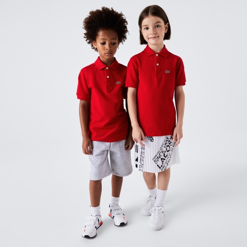 Kids' Lacoste Petit Piqué Polo Shirt