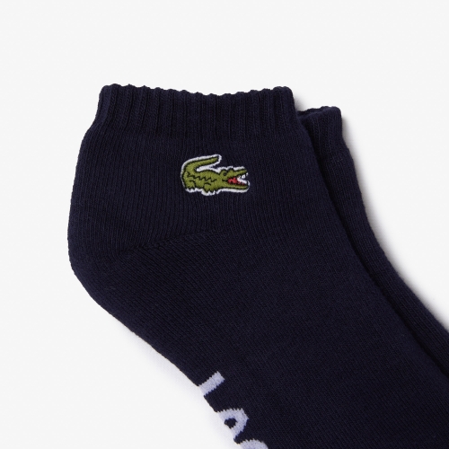 Men's Lacoste SPORT Branded Stretch Cotton Low-Cut Socks
