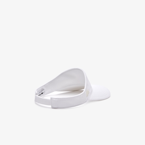 Women's Lacoste Cotton Piqué Visor
