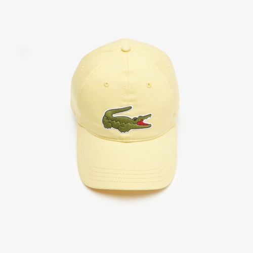 Unisex Lacoste Adjustable Organic Cotton Twill Cap