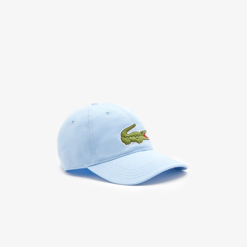 Unisex Lacoste Adjustable Organic Cotton Twill Cap