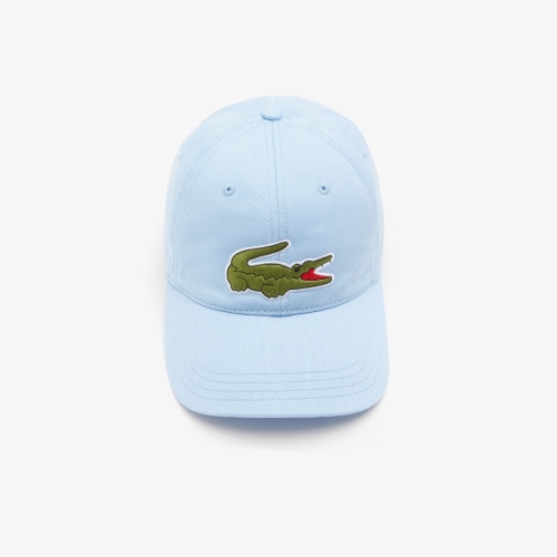 Unisex Lacoste Adjustable Organic Cotton Twill Cap