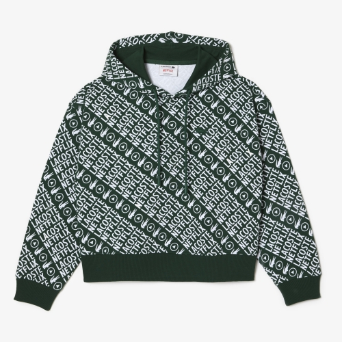 Women's Lacoste x Netflix Organic Cotton Hoodie