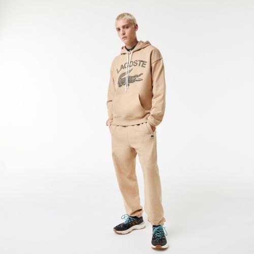 Men's Loose Fit Crocodile Hooded Sweatshirt
