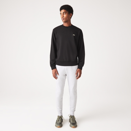 Men's Lacoste Classic Fit Crew Neck Fleece Sweatshirt