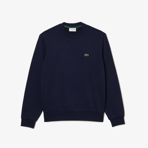 Men's Lacoste Classic Fit Crew Neck Fleece Sweatshirt