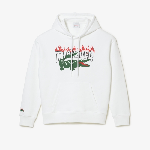 Unisex Lacoste x Thrasher Oversized Fit Hoodie