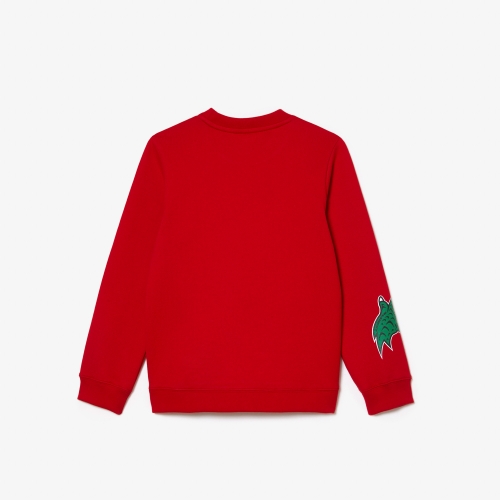 Kids' Holiday Comic Print Organic Cotton Sweatshirt