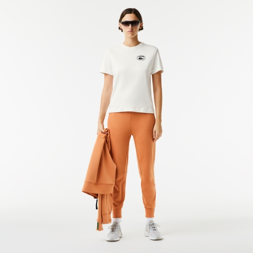 Women's Lacoste Loose Fit Organic Cotton T-shirt