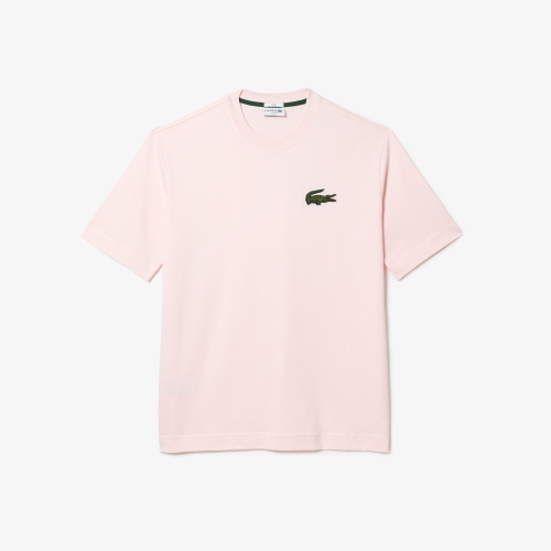 Unisex Loose Fit Large Crocodile Organic Cotton T-shirt