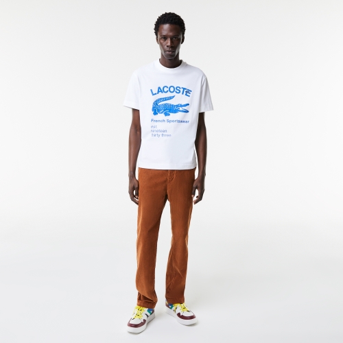 Men's Lacoste Relaxed Fit Crocodile T-Shirt