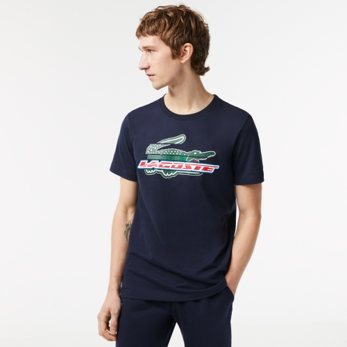 Men's Lacoste Sport Regular Fit Organic Cotton T-shirt