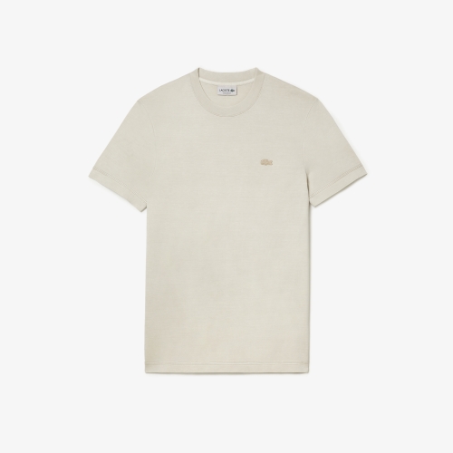 Men’s Lacoste Plain Organic Cotton T-shirt