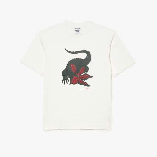 Men's Lacoste x Netflix Organic Cotton T-shirt