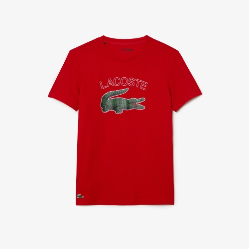 Men's Lacoste SPORT Crocodile Print Jersey T-Shirt