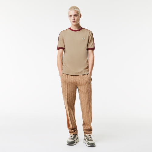 Men's Lacoste Regular Fit Contrast Collar T-Shirt