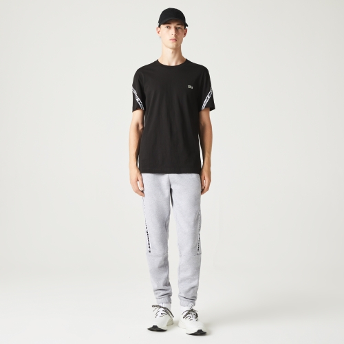 Men's Lacoste Regular Fit Printed Bands T-Shirt