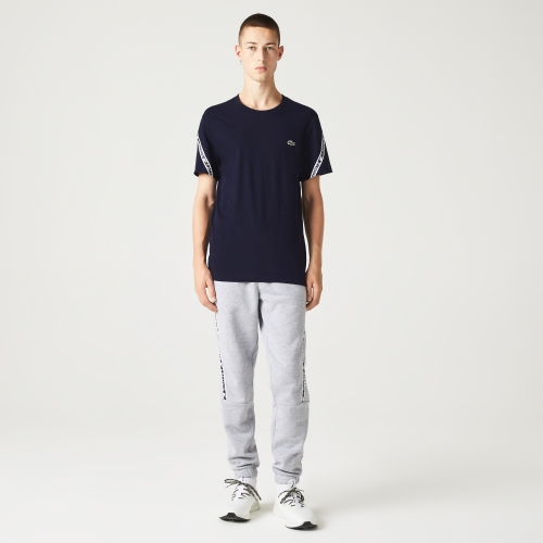 Men's Lacoste Regular Fit Printed Bands T-Shirt