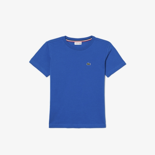 Kids Crew Neck Cotton Jersey T-shirt