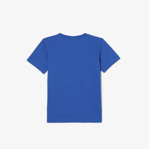 Kids Crew Neck Cotton Jersey T-shirt