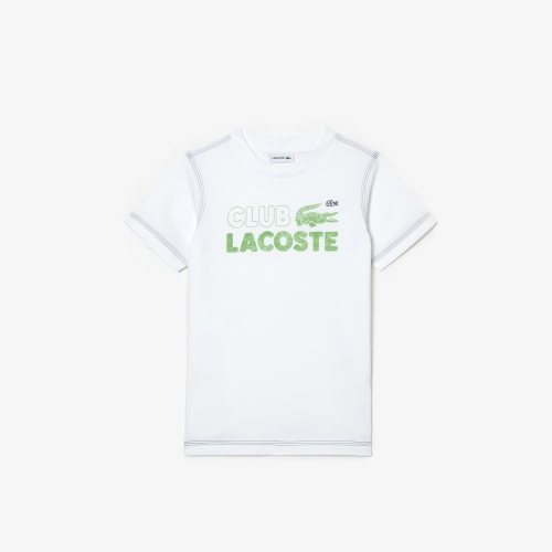 Kids' Branded Print Organic Cotton T-shirt
