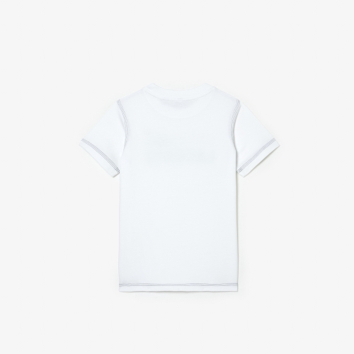 Kids' Branded Print Organic Cotton T-shirt
