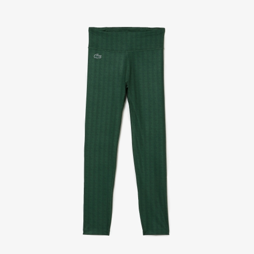 Women's Lacoste SPORT All-Over Print High-Waist Leggings