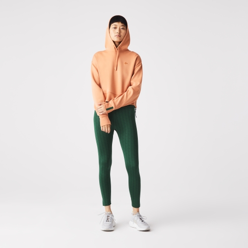 Women's Lacoste SPORT All-Over Print High-Waist Leggings