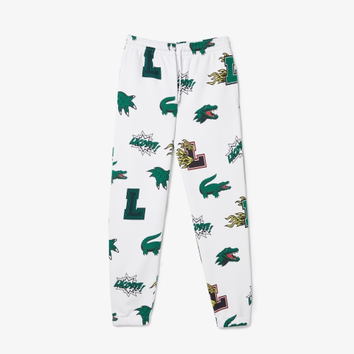 Women's Holiday Comics Print Trackpants