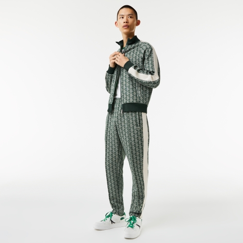 Men's Lacoste Monogram Print Trackpants