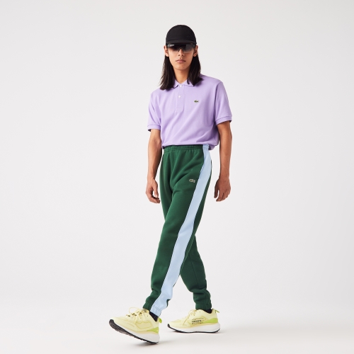 Men's Lacoste Contrast Bands Trackpants