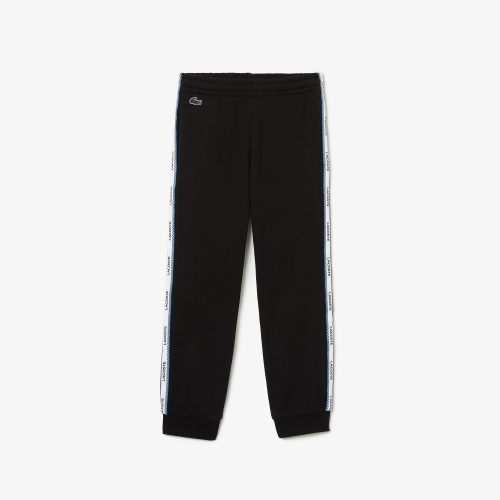 Kids' Lacoste Printed Bands Trackpants